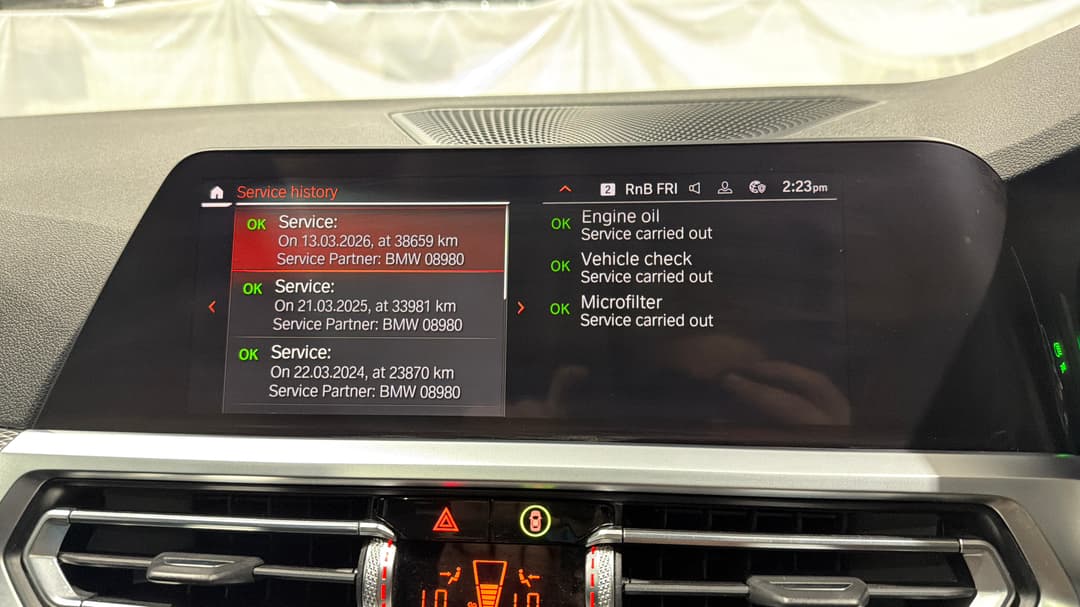 2020 BMW 3 30i M Sport, Automatic, 46034 km, Service History