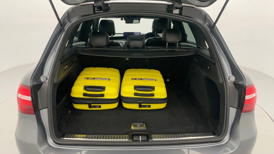 Boot Inside View with Luggage