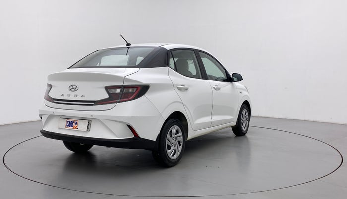 2020 Hyundai AURA S 1.2 CNG, CNG, Manual, 36,020 km, Right Back Diagonal