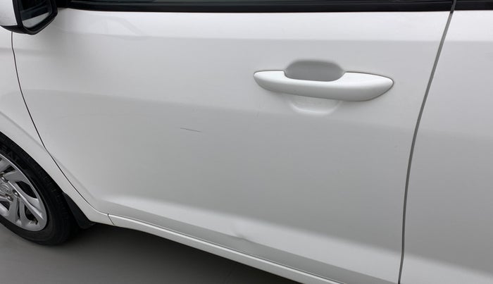 2020 Hyundai AURA S 1.2 CNG, CNG, Manual, 36,020 km, Front passenger door - Slightly dented