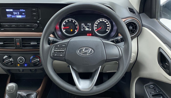 2020 Hyundai AURA S 1.2 CNG, CNG, Manual, 36,020 km, Steering Wheel Close Up