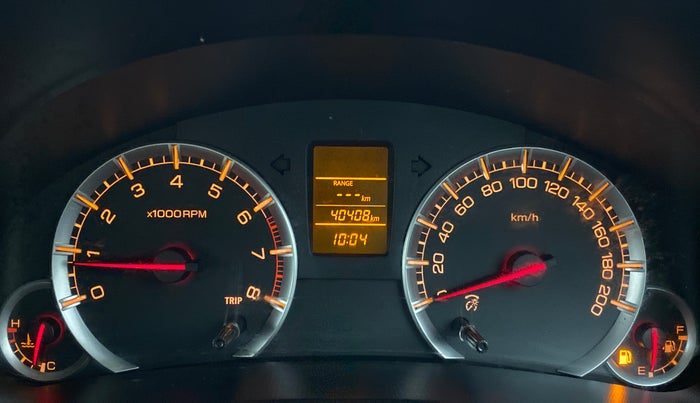 2014 Maruti Swift VXI, Petrol, Manual, 40,408 km, Odometer Image