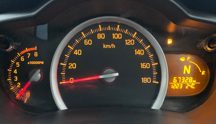2017 Maruti Celerio ZXI AMT (O), Petrol, Automatic, 67,364 km, Odometer Image