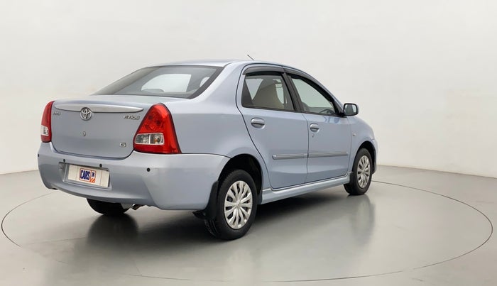 2012 Toyota Etios G SP, Petrol, Manual, 50,658 km, Right Back Diagonal