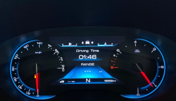2020 MG HECTOR PLUS SHARP DCT, Petrol, Automatic, 19,595 km, Odometer Image