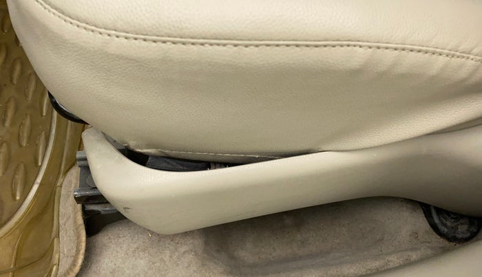 2015 Nissan Micra XV CVT, Petrol, Automatic, 54,569 km, Front left seat (passenger seat) - Seat side trim has minor damage