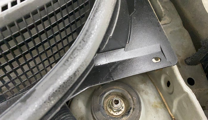 2015 Nissan Micra XV CVT, Petrol, Automatic, 54,569 km, Bonnet (hood) - Cowl vent panel has minor damage