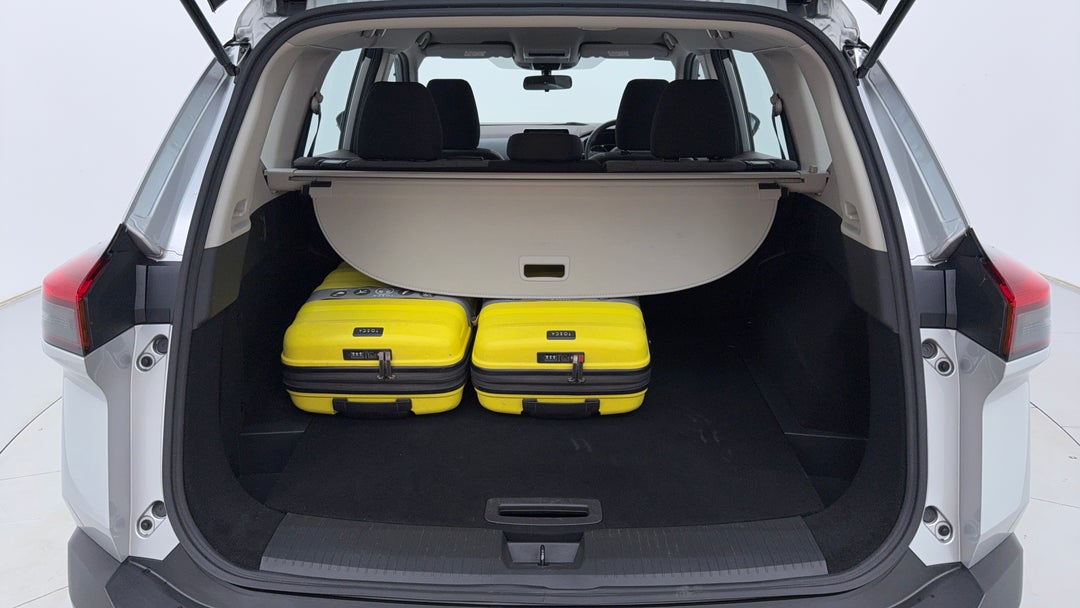 Boot Inside View with Luggage