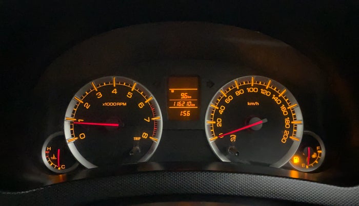 2015 Maruti Swift VXI, Petrol, Manual, 1,16,210 km, Odometer Image