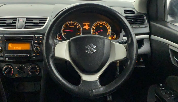 2015 Maruti Swift VXI, Petrol, Manual, 1,16,210 km, Steering Wheel Close Up
