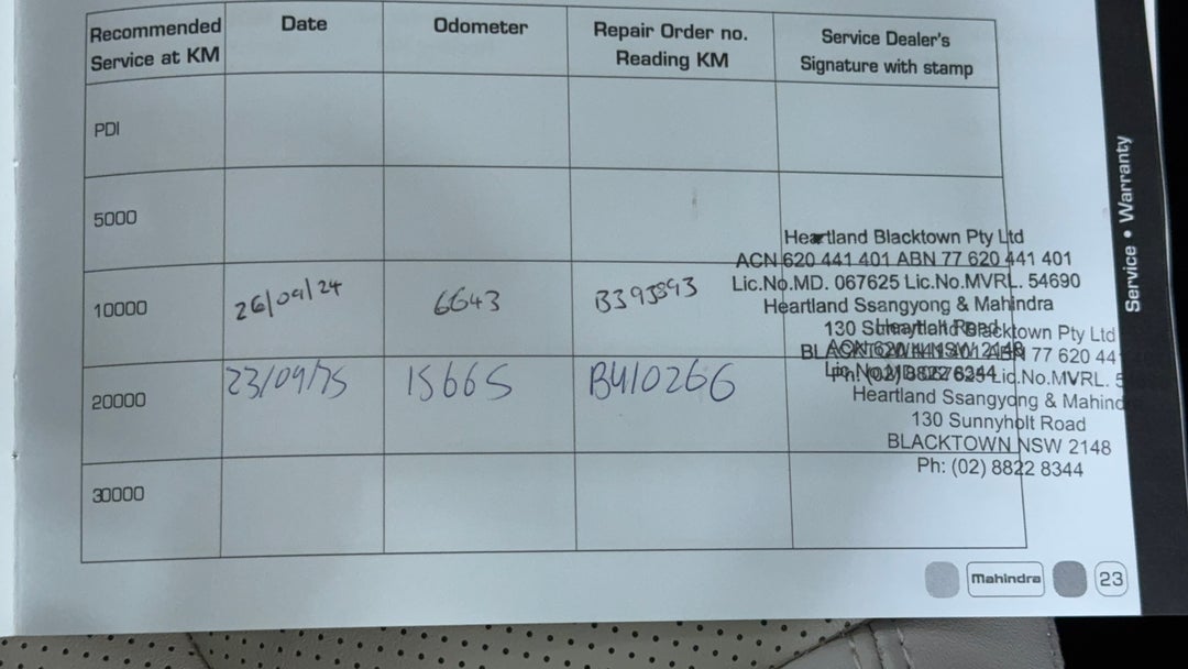 2023 Mahindra Xuv700 Ax7l, Automatic, 20601 km, Service History