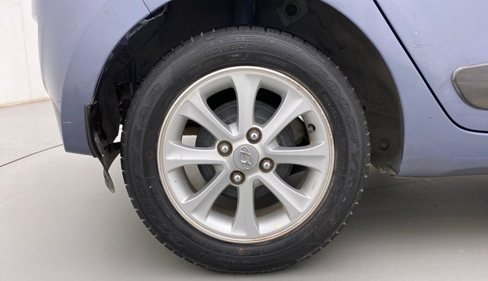 2013 Hyundai Grand i10 ASTA 1.2 KAPPA VTVT, Petrol, Manual, 85,603 km, Right Rear Wheel