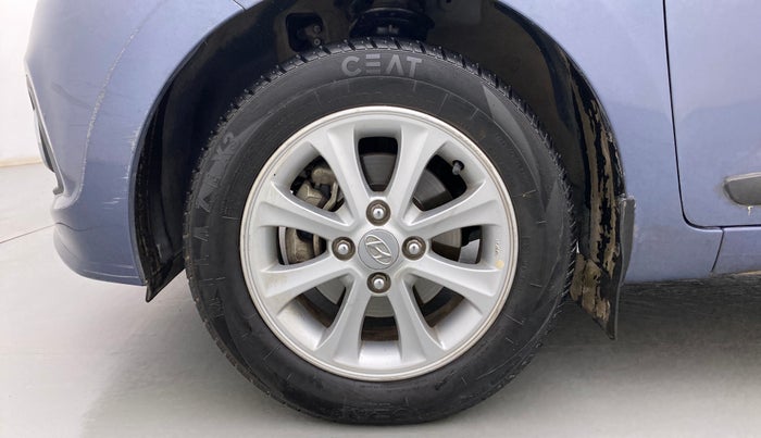 2013 Hyundai Grand i10 ASTA 1.2 KAPPA VTVT, Petrol, Manual, 85,603 km, Left Front Wheel