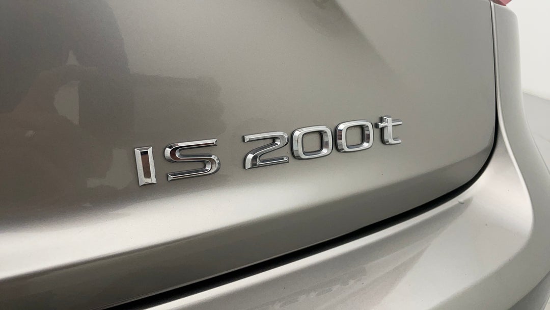 2017 Lexus Is200t F Sport, Automatic, 77665 km, Badge (Boot Right Side)