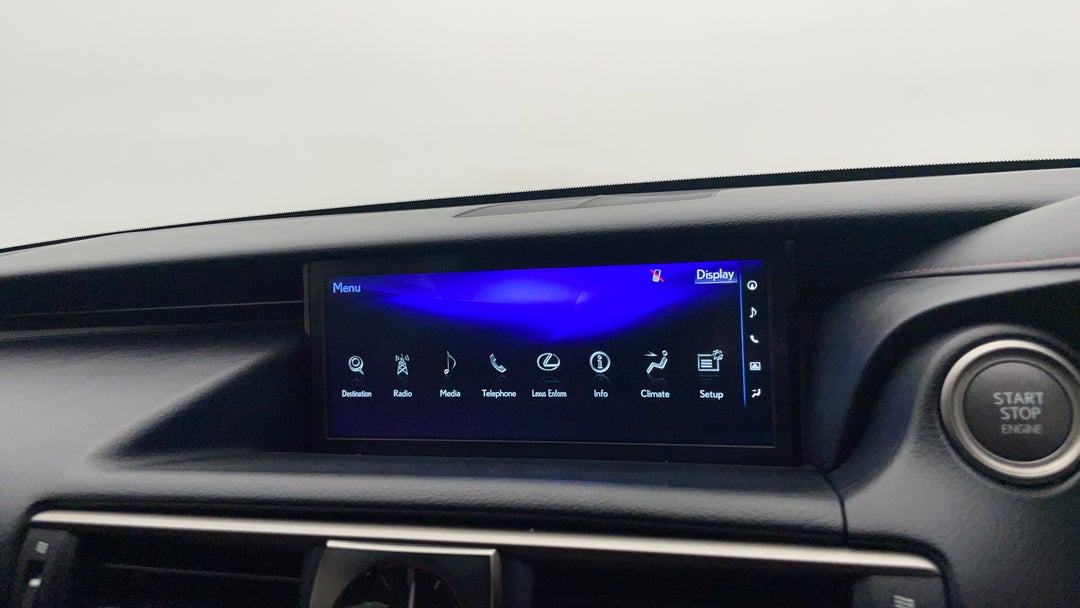 2017 Lexus Is200t F Sport, Automatic, 77665 km, Infotainment System