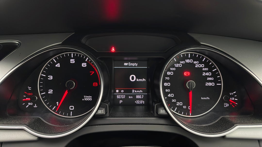 2016 Audi A5 Sportback 1.8 Tfsi, Automatic, 92737 km, Odometer View