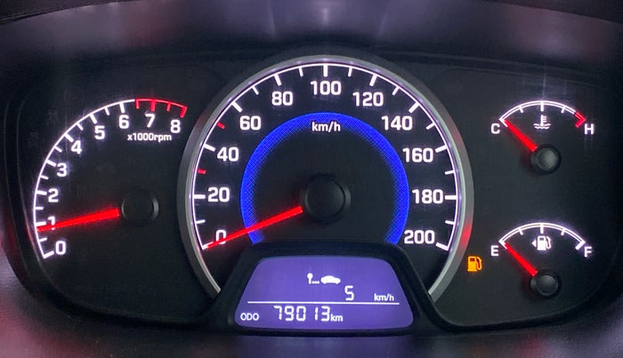 2017 Hyundai Grand i10 MAGNA 1.2 KAPPA VTVT, Petrol, Manual, 79,093 km, Odometer Image