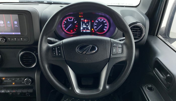 2021 Mahindra Thar LX PETROL HT 4WD AT, Petrol, Automatic, 17,340 km, Steering Wheel Close Up