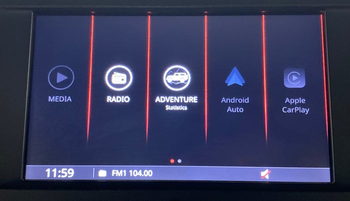 2021 Mahindra Thar LX PETROL HT 4WD AT, Petrol, Automatic, 17,340 km, Apple CarPlay and Android Auto