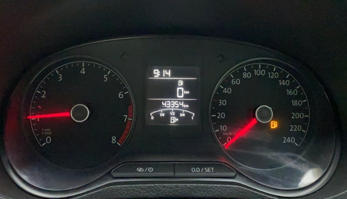 2020 Volkswagen Vento HIGHLINE PLUS 1.0L TSI, Petrol, Manual, 43,444 km, Odometer Image