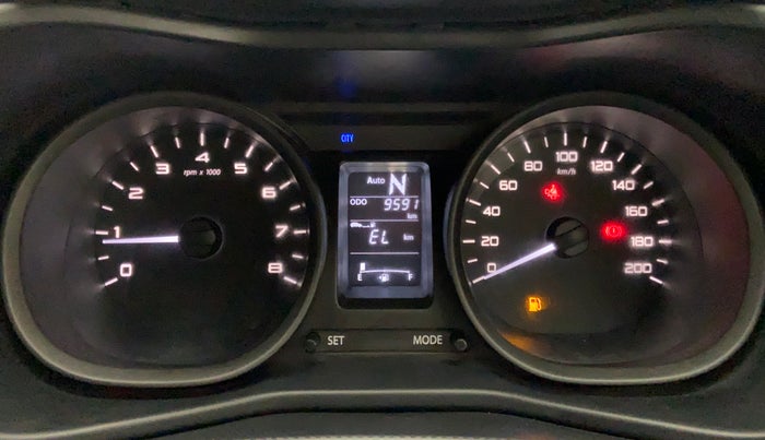 2019 Tata NEXON XMA 1.2, Petrol, Automatic, 9,670 km, Odometer View