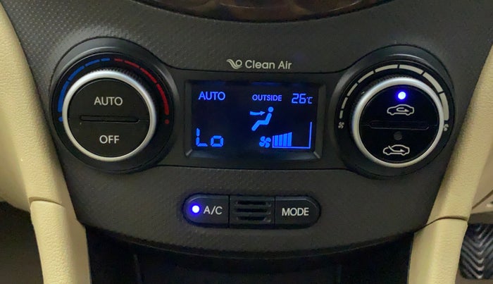 2015 Hyundai Verna FLUIDIC 4S 1.6 VTVT S(O), Petrol, Manual, 56,091 km, Automatic Climate Control