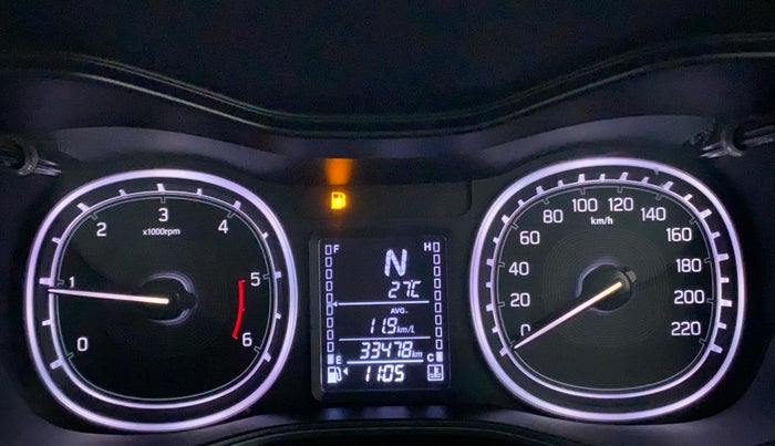2019 Maruti Vitara Brezza ZDI + AMT, Diesel, Automatic, 33,556 km, Odometer Image
