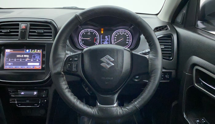 2019 Maruti Vitara Brezza ZDI + AMT, Diesel, Automatic, 33,556 km, Steering Wheel Close Up