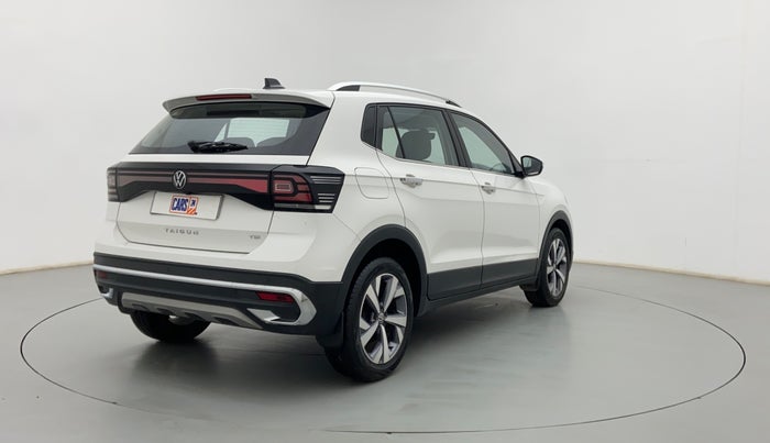 2022 Volkswagen TAIGUN TOPLINE 1.0 TSI AT, Petrol, Automatic, 15,085 km, Right Back Diagonal