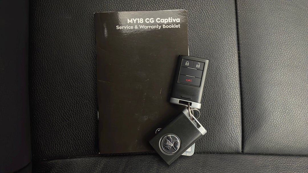 2017 Holden Captiva Active 7 Seater, Automatic, 42903 km, Key Close-up