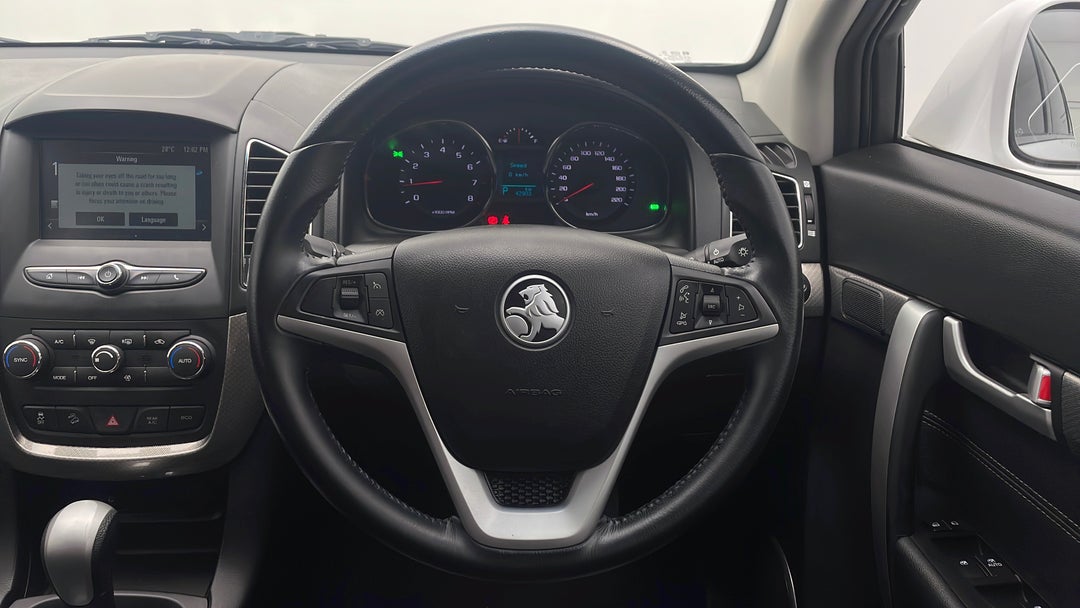 2017 Holden Captiva Active 7 Seater, Automatic, 42903 km, Steering Wheel Close-up