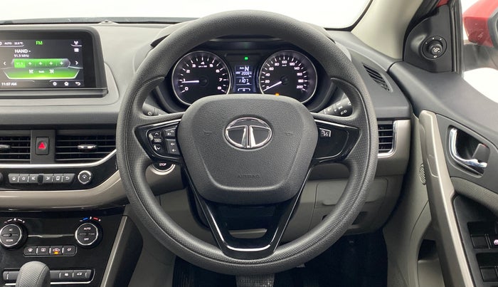 2019 Tata NEXON XZA + 1.2 PETROL A/T, Petrol, Automatic, 20,700 km, Steering Wheel Close Up