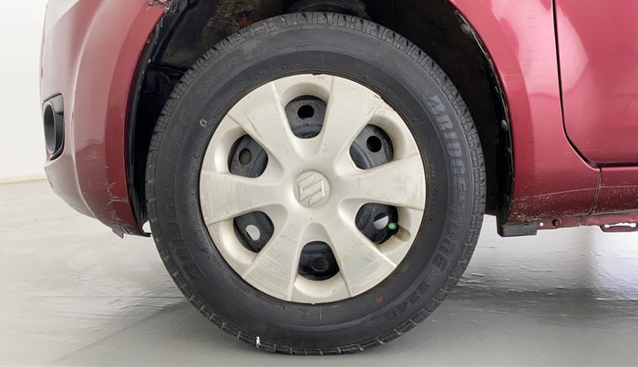 2012 Maruti Ritz VXI, Petrol, Manual, 38,743 km, Left Front Wheel