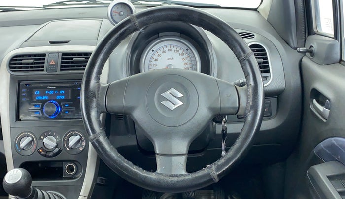2012 Maruti Ritz VXI, Petrol, Manual, 38,743 km, Steering Wheel Close Up