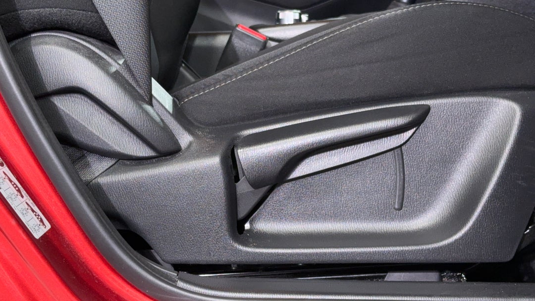 Drivers Side Adjustment Panel