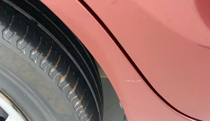 2017 Maruti Dzire VXI AMT, Petrol, Automatic, 57,398 km, Right quarter panel - Minor scratches