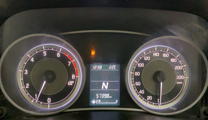 2017 Maruti Dzire VXI AMT, Petrol, Automatic, 57,398 km, Odometer Image