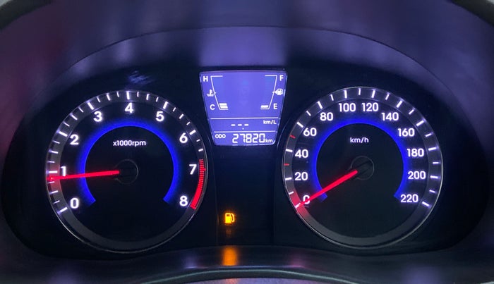 2017 Hyundai Verna 1.6 SX VTVT, Petrol, Manual, 28,006 km, Odometer Image