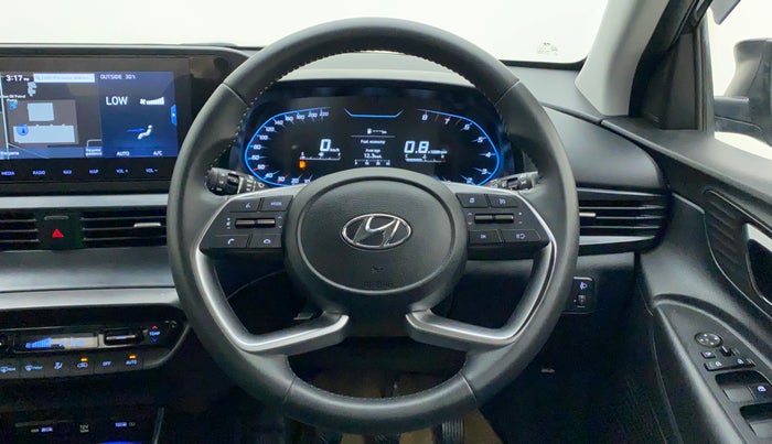 2022 Hyundai NEW I20 ASTA (O) 1.2 MT, Petrol, Manual, 31,996 km, Steering Wheel Close Up