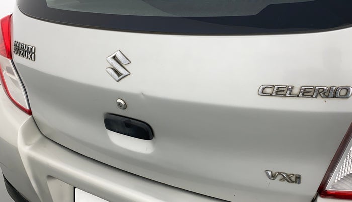 2015 Maruti Celerio VXI AGS, Petrol, Automatic, 25,293 km, Rear monogram/logo - Slight discoloration