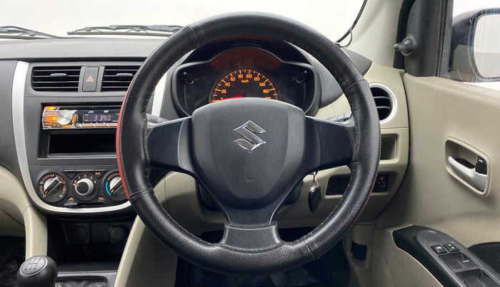 2014 Maruti Celerio VXI d, Petrol, Manual, 23,382 km, Steering Wheel Close Up
