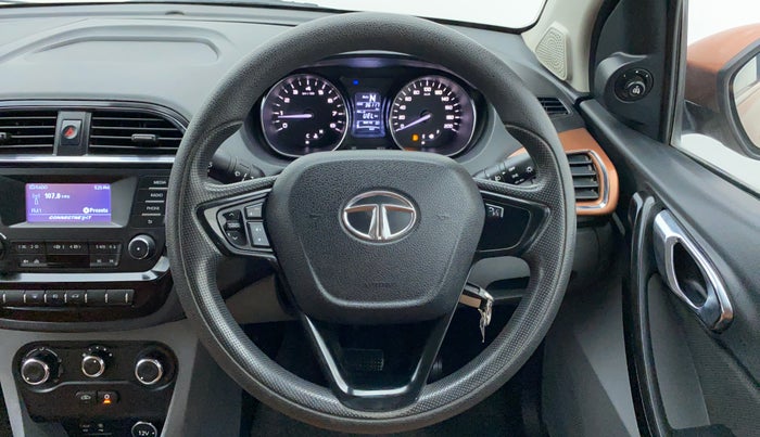 2018 Tata TIGOR Revotron XZA 1.2, Petrol, Automatic, 36,353 km, Steering Wheel Close Up