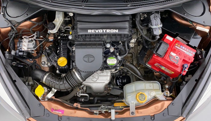 2018 Tata TIGOR Revotron XZA 1.2, Petrol, Automatic, 36,353 km, Engine Bonet View
