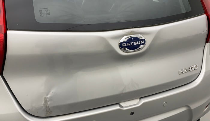 2018 Datsun Redi Go A, CNG, Manual, 67,155 km, Dicky (Boot door) - Minor scratches