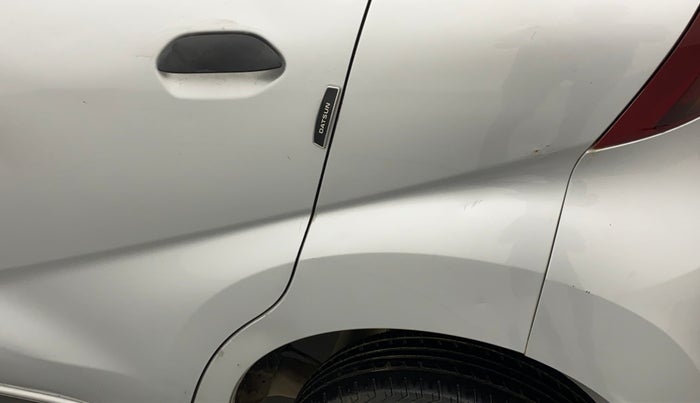 2018 Datsun Redi Go A, CNG, Manual, 67,155 km, Left quarter panel - Slightly dented