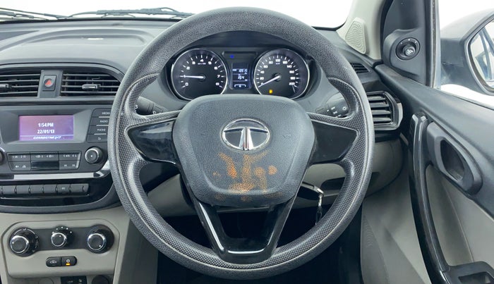 2019 Tata Tiago XT 1.2 REVOTRON, Petrol, Manual, 10,514 km, Steering Wheel Close Up