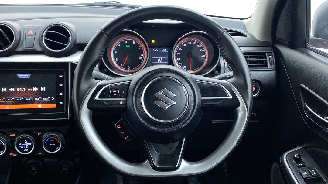 Steering Wheel Close Up