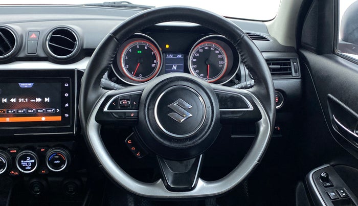 2020 Maruti Swift ZXI PLUS AMT, Petrol, Automatic, 19,663 km, Steering Wheel Close Up