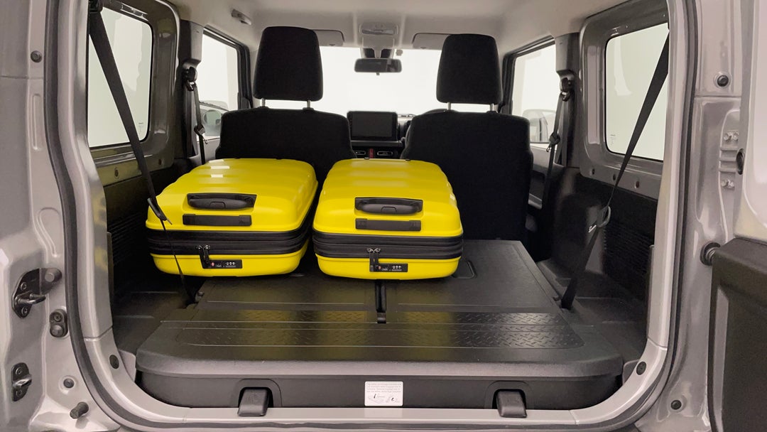 2022 Suzuki Jimny Glx, Manual, 15851 km, Boot Inside View with Luggage