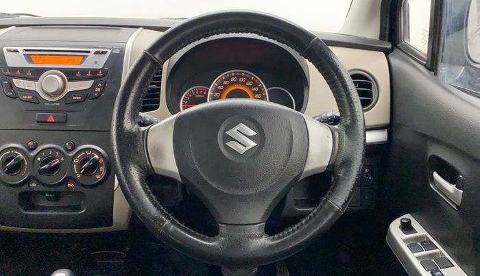 2016 Maruti Wagon R 1.0 VXI AMT, Petrol, Automatic, 89,079 km, Steering Wheel Close Up